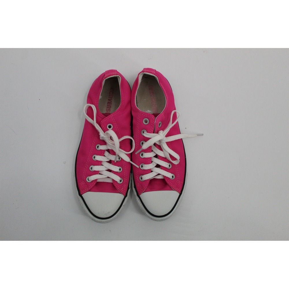 Converse Chuck Taylor All‎ Star Low Top Pink Canvas Sneakers 1S207 Wos 10 Mens 8